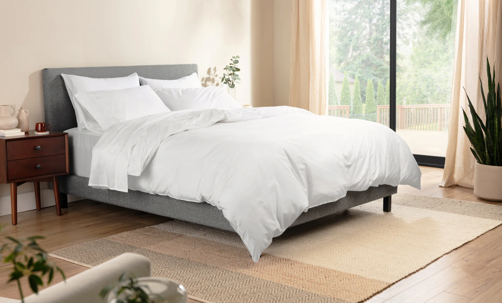 Organic Cotton Duvet Cover - Percale - Image 4