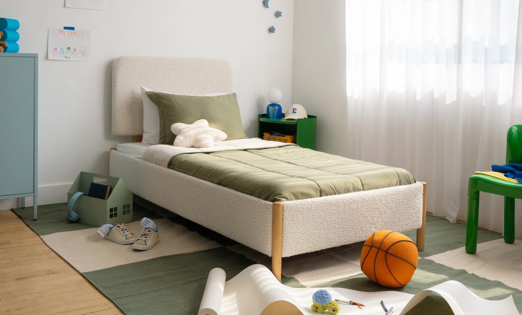 Kids Platform Bed Frame