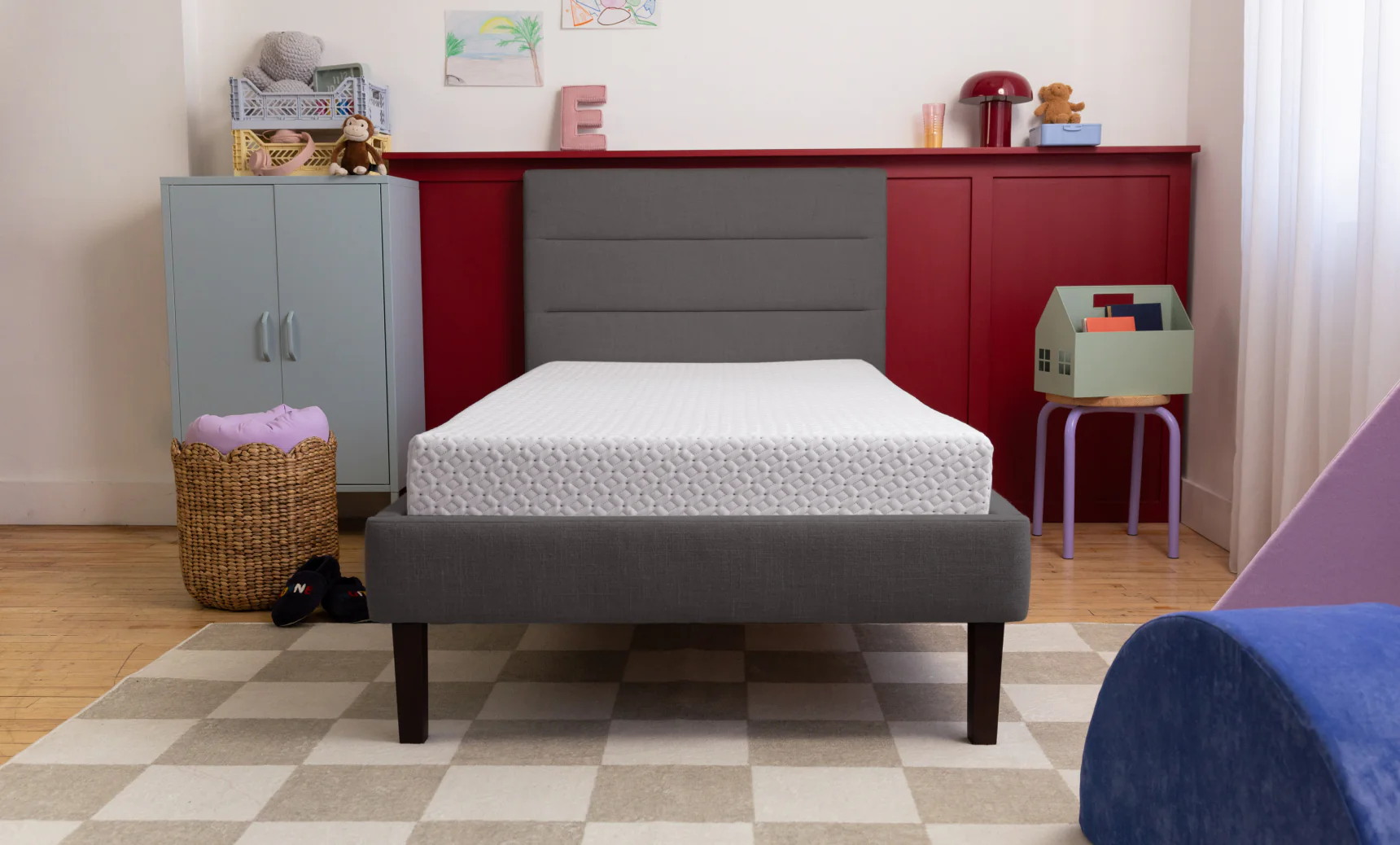 Kids Channel Upholstered Bed Frame - Image 16