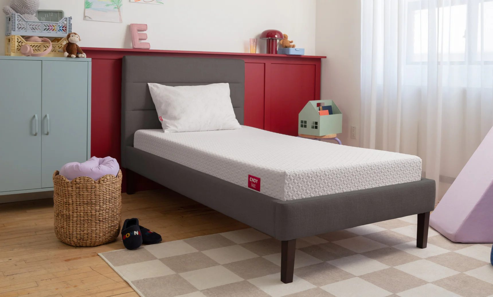 Kids Channel Upholstered Bed Frame - Image 17