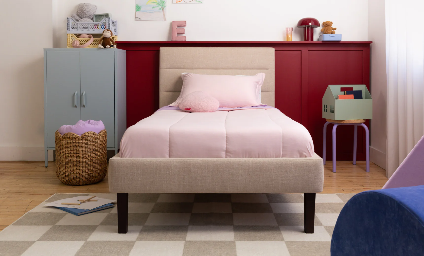 Kids Channel Upholstered Bed Frame - Image 7