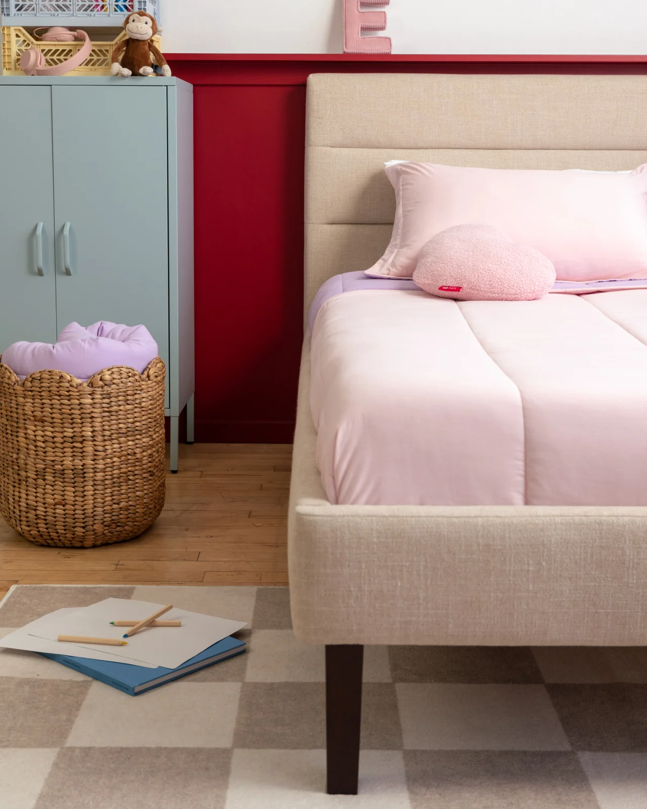 Kids Channel Upholstered Bed Frame - Image 9