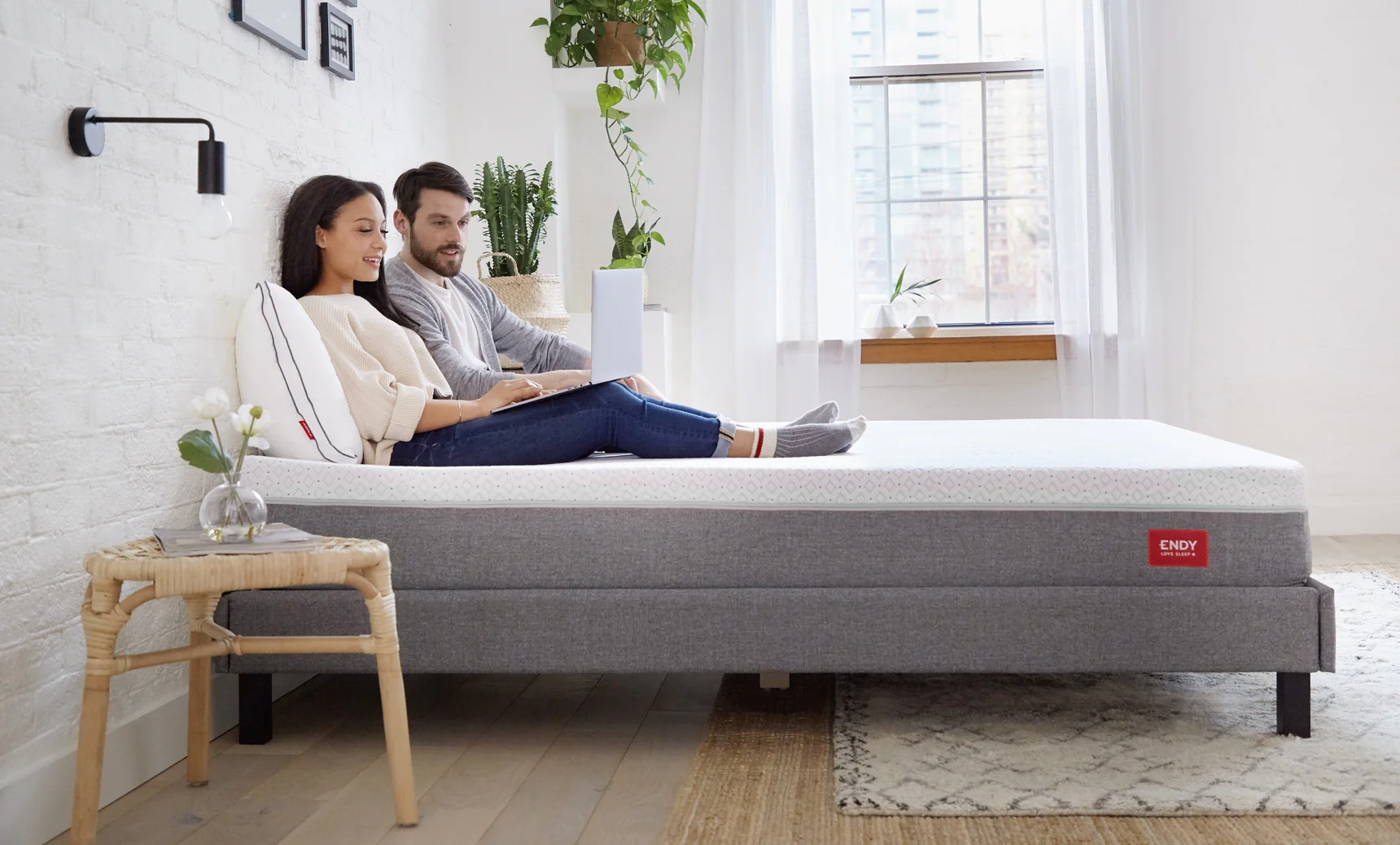 Upholstered Platform Bed Frame - Image 2