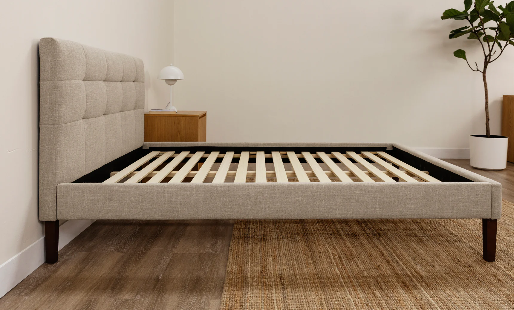 Tufted Upholstered Bed Frame - Image 15