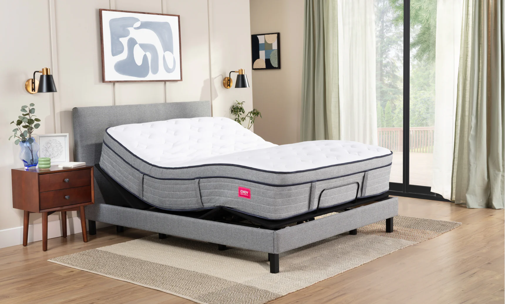 Upholstered Adjustable Bed Frame - Image 7