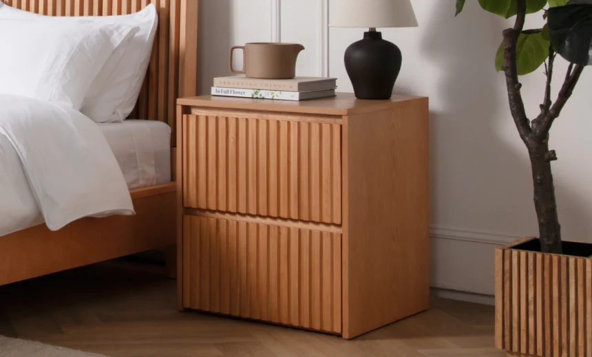 Wooden Nightstand