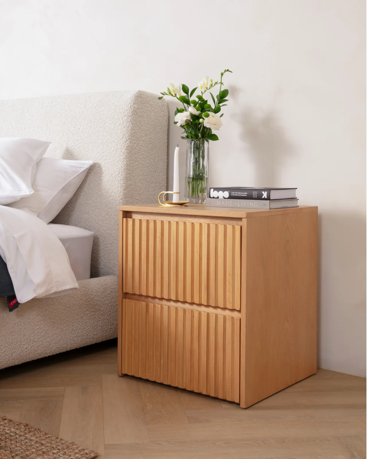 Wooden Nightstand - Image 12