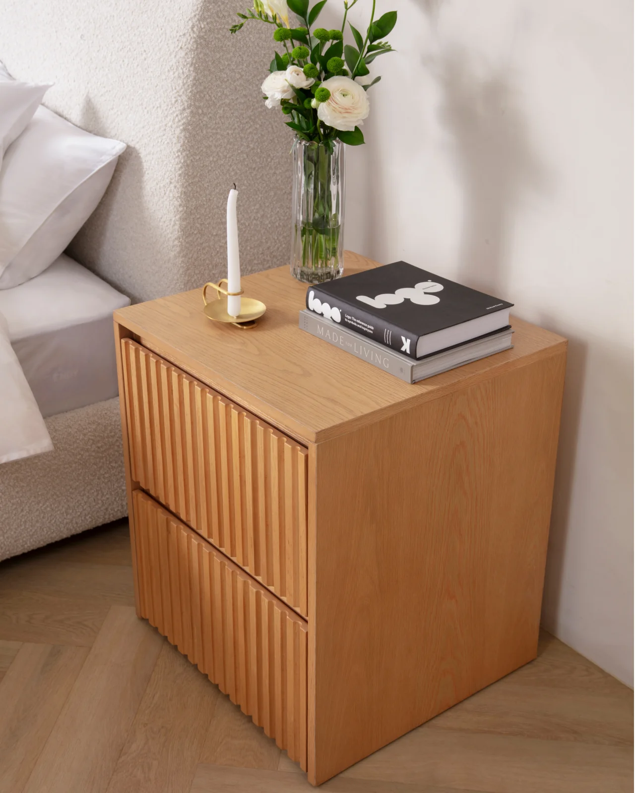 Wooden Nightstand - Image 13