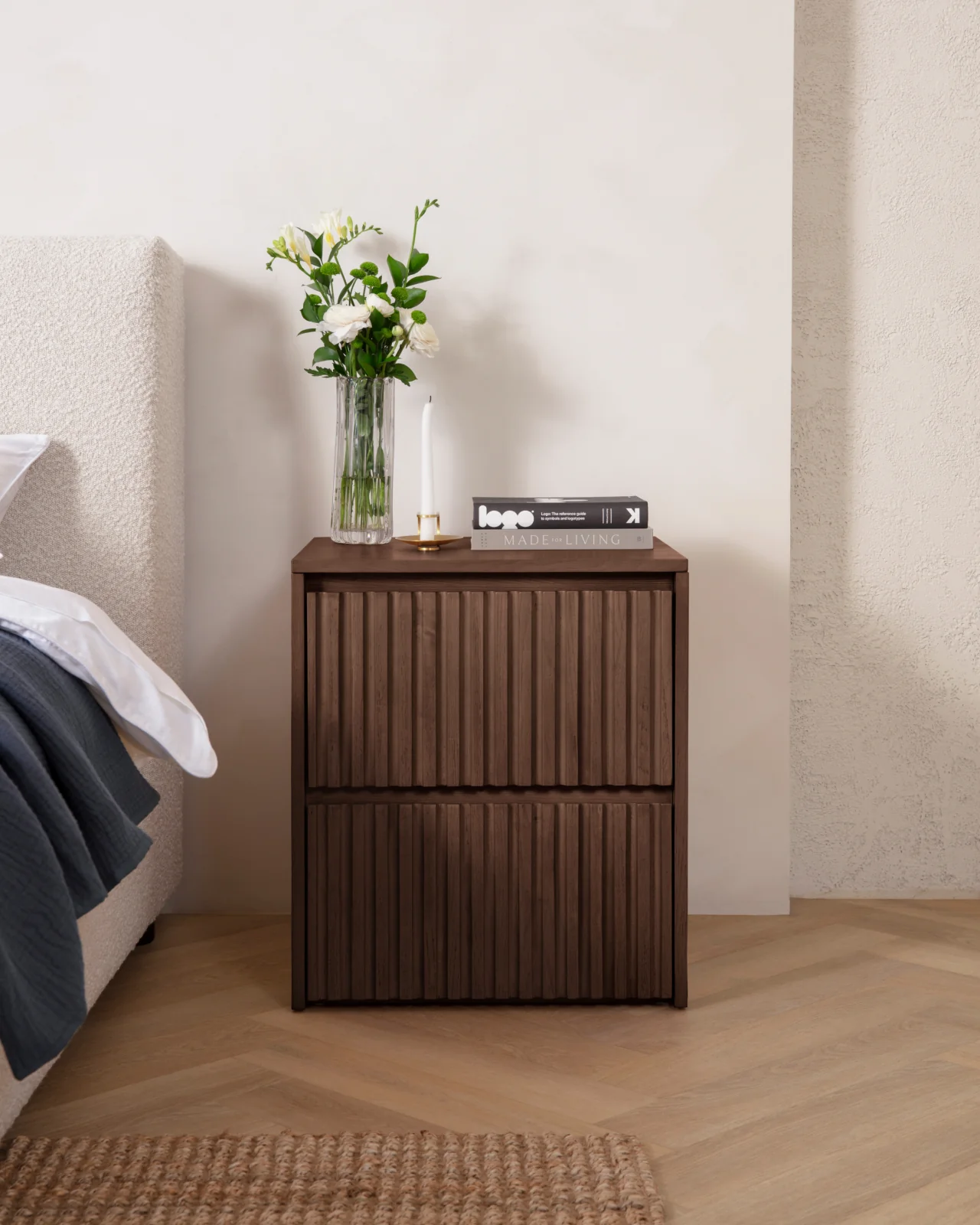 Wooden Nightstand - Image 17
